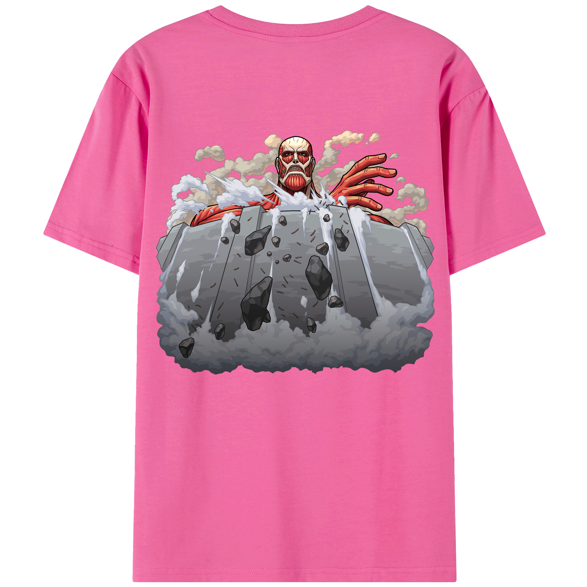 （画像用） 進撃の巨人 Attack on Titan レディース半袖Tシャツ(バックプリント)